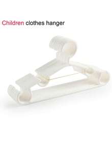 10 szt./zestaw Mini 27x15 cm przenośny wieszak na ubrania dla dzieci/zwierząt, wieszak na ubrania dla małych dzieci, plastikowe wieszaki na ubrania dla dzieci, organizer na ubrania dla dzieci