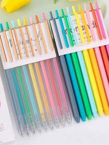 besgu 5 Colors/10 Colors Middle East Style Retractable Fine Tip Ballpoint Pens - Multicolor - View 7