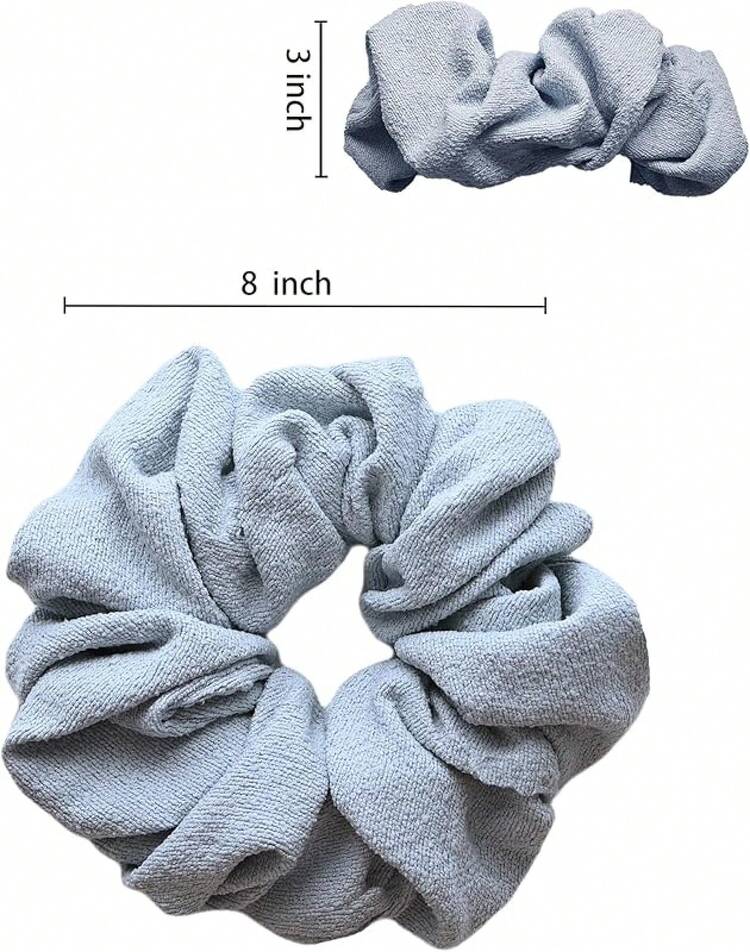 Scrunchie para Esterilla de Yoga - Sostiene tu Esterilla de Yoga con Estilo - Tela Duradera y Elástica - Se Ajusta a Todas las Esterillas de Yoga Estándar (esterilla no incluida) - Azul claro - Añade 4