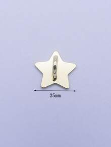 2 件金属 DIY 手机壳装饰配件，粘性星月形状底座吊坠挂绳通用挂钩 - 彩色 - 查看 18