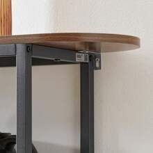 SoBuy FSB67-WS, 3 Tiers Console Table Hall Table Living Room Table Sofa Table Narrow Side Table End Table, W110 X D25 X H86cm - 白色 - 查看 11