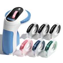 Phomemo E975 Embossed Label Maker, Vintage Embossed Portable Label Printer, Mini Embossed Label Maker (Includes 3 Rolls/6 Rolls Label Tapes), Suitable For Home, Office, Crafts And DIY, Gift Labels, 3D Label Maker (Clear And Readable Text), Mini Portable Label Maker (Label Tapes Have Waterproof, Wear-Resistant, Heat-Resistant, Oil-Resistant And Fade-Resistant Properties), Christmas Gift, Halloween Gift