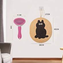 1 طقم: وسادة خدش القطط من السيزال والألعاب المتينة من السيزال للقطط + فرشاة تنظيف ذاتي للحيوانات الأليفة، ألعاب حبال السيزال لخدش القطط، مناسبة للقطط الصغيرة للتسلق واللعب داخل المنزل، فرشاة إزالة الشعر المتساقط للقطط ذات الشعر الطويل، إزالة التشابك والطبقة السفلية، فرشاة تنظيف الحيوانات الأليفة