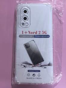 Transparent Four-Corner Anti-Fall Protective Case, Applicable For OPPO/OnePlus Series Smartphones, Transparent Four-Corner Anti-Fall Phone Case, Phone Case, Phone Protective Cover, Phone Shell, Phone Cover, Anti-Drop Phone Case, Transparent Phone Case, Minimalist Phone Case, Solid Color Phone Case, Transparent Phone Case, TPU Anti-Fall Phone Case (Military-Grade Anti-Drop)