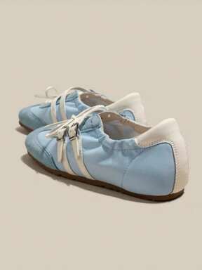 2025 New Mary Jane Platform Shoes, Summer Soft-Sole Lightweight Breathable Ballet Flats, Multicolored Sporty Casual Shoes