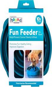 Outward Hound Fun Feeder Slo Bowl, Large Slow Feeder Dog Bowl, 4 Cups, Purple - Màu sắc - Xem 2