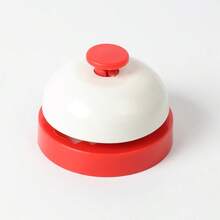 1pc Handheld Buzzer/Bell, Suitable For Answering Questions, Pet Call Bell, Waiter Bell, Dog/Bird Training Bell, Tabletop Game Buzzer, Party Game Prop, Carnival Game Prop, An Essential Party Item And Also A Great Gift For Holidays, Birthdays, Halloween, Christmas, Party Surprises - Multicolor - View 8