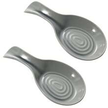 Set de 2 reposacharradores de PP, base para cuchara de sopa, almohadilla aislante, accesorios de utensilios de cocina