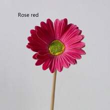 5Pcs Artificial African Daisies Flowers Daisies Fake Flower Artificial Sunflowers , Multi-Colored Artificial Gerberas, Made Of Daisy Silk. Used For Party Decoration, Vase Decoration, Home Decoration, Kitchen Decoration, Garden Decoration And Wedding Decoration. It Can Be Matched With Scene Arrangements, Reused And Requires No Maintenance