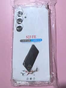 3个透明四角防摔手机壳，兼容三星系列，透明兼容三星手机防摔壳，手机壳，手机保护套，手机壳，简约手机壳，纯色手机壳，透明手机壳，TPU防摔手机壳（军规级防护），防水防震防刮，国际版，非国内版 - 無色 - 查看 45