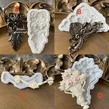 Vintage Relief Silicone Mold Resin Mold DIY - Light Grey - View 10