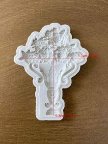 Vintage Relief Silicone Mold Resin Mold DIY - Light Grey - View 9