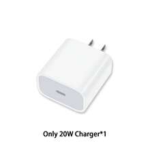 20W Cargador rápido portátil + Cable trenzado de alta eficiencia de Tipo-C a Tipo-C de 3.3ft/100cm para transferencia de datos, compatible con iPhone 16/16 Pro/16 Pro Max/16 Plus/15/15 Pro/15Pro Max/iPad Mini6/iPad Air4/iPad Pro, Cargador de teléfono de alta potencia - Tipo de Enchufe A USA (110-127V) - Ver 8