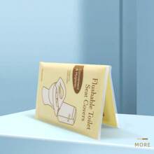 10/20/30/40pcs Toilet Seat Seat Paper, Toilet Training Flushable Paper Toilet Seat Cover For Adults, 100% , Public Restroom, Airplane, Camping Travel Accessories Travel Travel Essentials Bathroom Accessories Bathroom Travel Bidet Toilet Seat Disposable Towel Travel Essentials - Multicolor - View 7