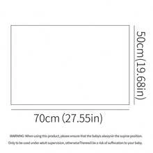 2 pezzi Cuscinetti sottili colorati e impermeabili per il cambio, tappetino per il cambio del bambino traspirante e anti-perdite, protettore per materasso portatile, facile da trasportare