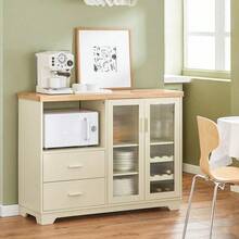 SoBuy Kitchen Cabinet FSB81-GR - Beige - View 10