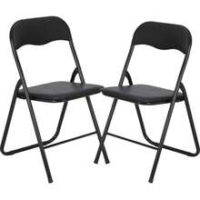 Folding Chairs - 黑色 - 查看 4