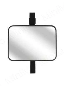 1 Pieza Espejo de carro para bebé de acrílico a prueba de roturas e irrompible para vista trasera de bebés mirando hacia atrás, con vista talla grande amplia y cristalina