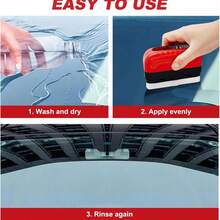 120ml Multi-Purpose Car Glass Cleaner, Enhances Windshield Clarity And Visibility, Auto Accessories - Red - View 4