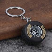 AD Car Gift Tire Keychain Creative Car Keychain Fashion New Tire Car Accessories - one-size - View 14