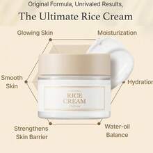 I'm From Rice Cream 50g 1.76 Ounce, Rice Bran Essence With Ceramide, Glowing Look, Improves Moisture Skin Barrier - default - View 2