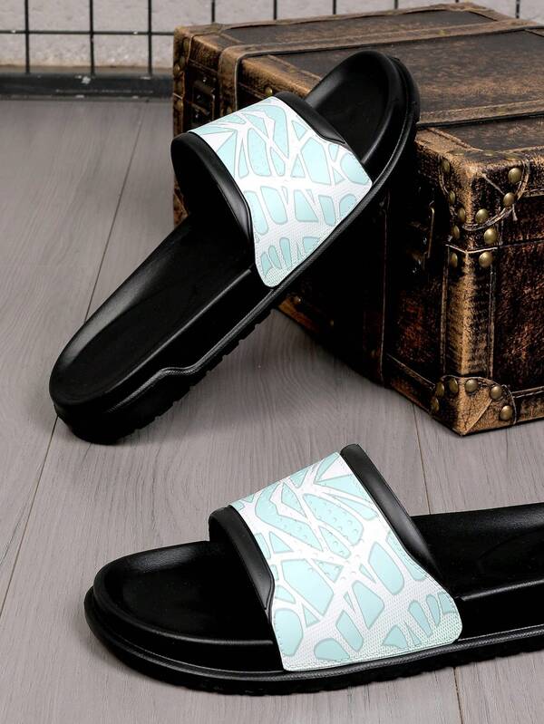 Męskie klapki outdoorowe w stylu ulicznym z miękką podeszwą i antypoślizgowymi podeszwami, wygodne codzienne sandały plażowe, modne klapki z miękkiej pianki EVA, odpowiednie do codziennego noszenia o każdej porze roku, na plażę, w luźne dni i ciepłą pogodę, oddychające i lekkie kapcie domowe, wsuwane klapki z odkrytymi palcami, modne klapki na prezent, męskie sandały dla dorosłych, jednokolorowe, codzienne klapki do użytku wewnątrz i na zewnątrz, odpowiednie na wiosnę, lato i jesień