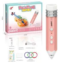 1Set Low Temperature 3D Pen Children DIY 3D Printing Set,New Pencil Design,(Use It After Charging)Puzzle Science Toys For Kids Early Educatio Gift PCL Material Painting Toys .Halloween, Christmas & Birthday Gifts. Using PCL Consumables (For Low-Temp Pens) - Multicolor - View 13