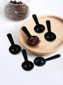 1-6 Stücke einfarbige Kaffeelöffel, alltägliche Haushaltsgegenstände