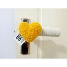 Herzförmige antistatische Türgriff-Abdeckung, Schlafzimmer Anti-Collision Baby Zimmer Dekoration