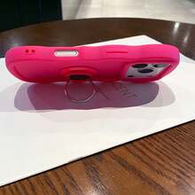 (购买赠品) 关注商店并领取产品，免费获得挂绳/1 个手机支架、马卡龙手机壳 + 手带手机壳，兼容 17 PROMAX/16 PROMAX/15 PROMAX/14 PROMAX/13 PROMAX/12 PROMAX/11 PROMAX/XS MAX/7/8 PLUS，也兼容三星、OPPO、VIVO、荣耀、传音防水防震防摔防刮 - 玫紅色 - 查看 5