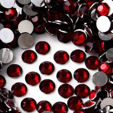 ICIQ 3000/2000/1200颗 3mm 4mm 5mm 多色非热熔树脂水钻，透明AB扁平塑料水晶，DIY闪亮配件，水钻水晶珠装饰石 - 彩色 - 查看 47