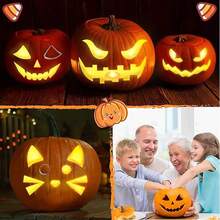 7/12/17/19pcs Pumpkin Carving Set - Includes Pumpkin Carving Tools, Stainless Steel Halloween Pumpkin Stencils, Suitable For Family Fun And Creative Projects - Multicolor - View 5