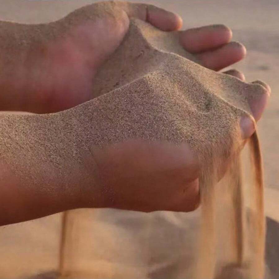 500/1000克风景金沙 - 天然细河沙，适用于水族箱、南美慈鲷、鼠鱼和两栖爬行动物栖息地、水草基质、活体植物友好型水族箱基质、水族箱 - 黃色 - 查看 1