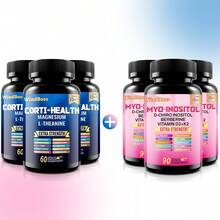 Windboss Combo Cortisol + Inositol | Soporte Integral para la Vitalidad | 3*(90+60 Cápsulas) - paquete 3 - Ver 2