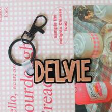 1 Pc Acrylic Name Keychain For Car Key, Name Tags For Men Boys, Custom 3D Printed Keychain , Custom Key Chain, Name Keychain , Custom Key Ring , 3D Printed Name, Custom Name Keychain ,Backpack Tag For Thanksgiving, Christmas Familly Girlfriend Mom Gifts,Delicate Romance, Utilitarian Chic