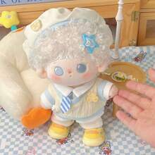 20cm Doll Clothes, Cute School Style Dress Up Outfit Set, Suitable For 20cm Dolls Party And Gathering (Clothes Only) - Multicolor - View 5