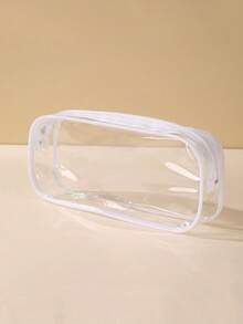 Portable Transparent Cosmetic Bag, Travel Toiletry Bag For Lipstick, Comb, Makeup, Brushes And Skincare Products, Makeup Bag, Cosmetic Pouch, Makeup Organizer - Multicolor - View 11