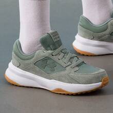 Under Armour Zapatillas deportivas retro y transpirables con suela gruesa, zapatos para entrenamiento de fitness y correr