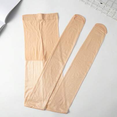 女性長襪那可切至任何長度,隱形腳趾,超薄,痕跡,透氣,防鉤絲,清爽和多用途,防滑和耐用