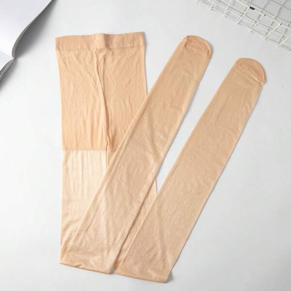 Women's Pineapple-patterned Stockings That Can Be Cut To Any Length, Invisible Toe, Ultra-thin, No Trace, Breathable, Anti-hook, Refreshing And Versatile, Anti-slip And Durable