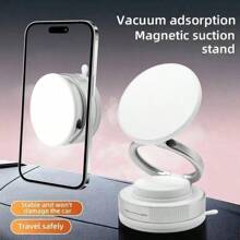 Vacuum Suction Cup, Mobile Phone Magnetic Suction Bracket, Car 2025 New Bidirectional Suction, 360 Degree Rotatable Universaladjustment, Multifunctional , Drama Watching, Live Streaming, Ofice, Car, Home, Outdoor Use - Multicolor - View 15