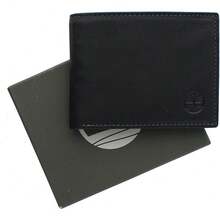 Men's Wellington Leather RFID Bifold Commuter Security Walet