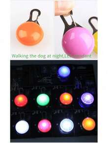 1pc PVC Thickened Latex LED Glow Anti-Lost Dog Walking Light, Pet Pendant, Pet Supplies - Multicolor - View 7