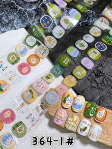 10 Peças Conjunto Variado de Adesivos de Transferência de Arte de Unhas, Incluindo Estilo Minimalista, Coreano, Coração, Poá, Floral, Pintado à Mão, Animais de Verão, Borboleta, Laço, Bolo, Maçã, Jornal, Água-Viva, Letra em Inglês, Renda, Designs de Flores em Estilo Chinês, Adequado para Decorar Livros, Papelaria, Desktops, Tablets, Vidro, Scrapbooking, Ótimo Presente para Família e Amigos