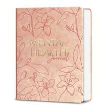 120 Days Women's Mental Health Journal | Anxiety & ADHD Guided Self-Care Planner With Mood Tracker | A5 Size Pale Green