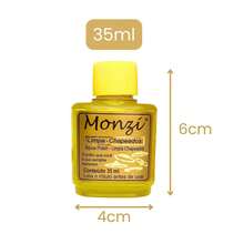 Kit Limpa Prata 925 Monzi + limpa folheado + flanela p/ joia