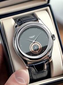 Men's Gift Watch, Men's Quartz Wrist Watch, Classic & Fashion High-End Waterproof Style - Men's Watch 04 - View 2