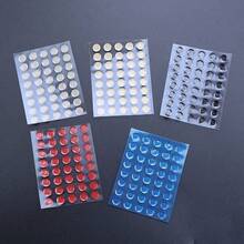 40 件防滑鼠标脚垫 - 适用于鼠标和非鼠标（黑色/白色/蓝色），减少摩擦，办公室，游戏，图形设计 - 高品质滑动配件，点状设计，耐用粘合剂，电脑游戏玩家必备 - 彩色 - 查看 8