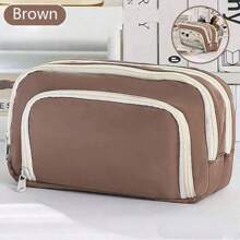 新款大容量创意铅笔盒，多功能桌面文具收纳盒，适合男孩女孩学习和工作使用