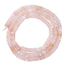 1 String (About 150-160Pcs) Natural Stone Right-Angle Spacers Cylindrical Spacer Beads DIY Jewelry Accessories For Bracelets Mobile Phone Chains Making - Phong cách 10 - Xem 3